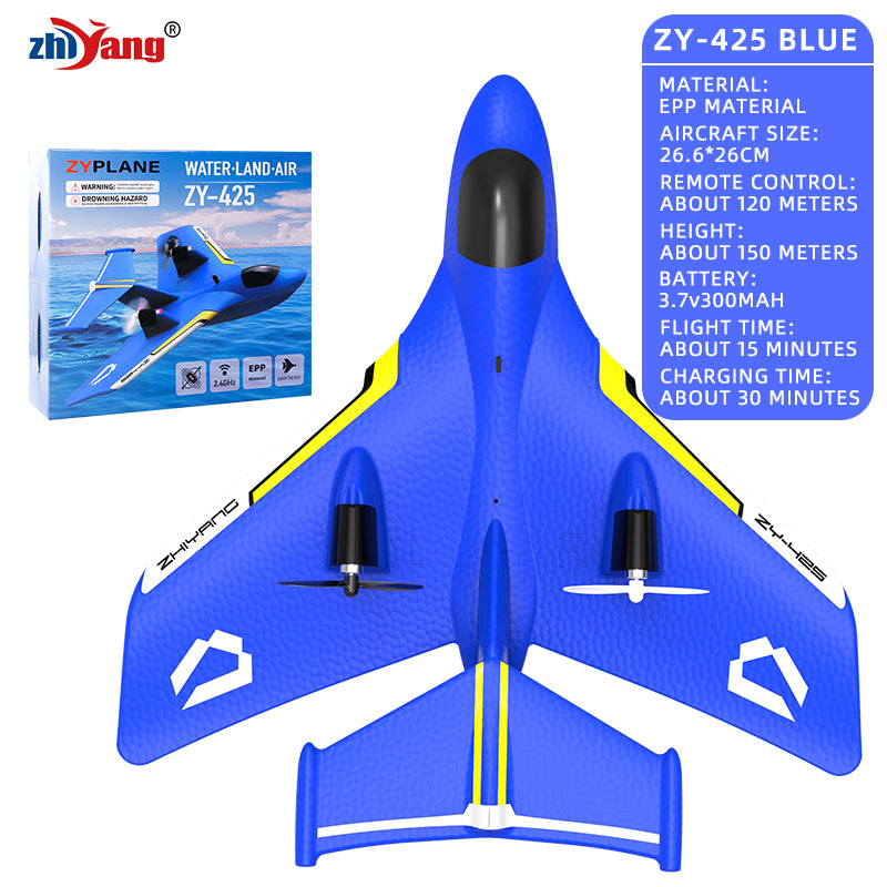 Zhiyang Toys Small 425 Water, Land, and Air Remote Control Aircraft