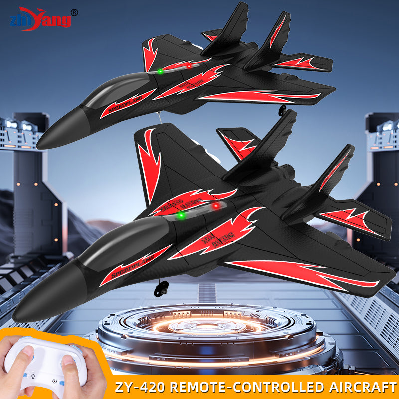 2.4GHz260mm Wingspan EPP RC Fighter Airplane Remote Controller Glider Aircraft Model Toy Children Outdoor Fly Toys