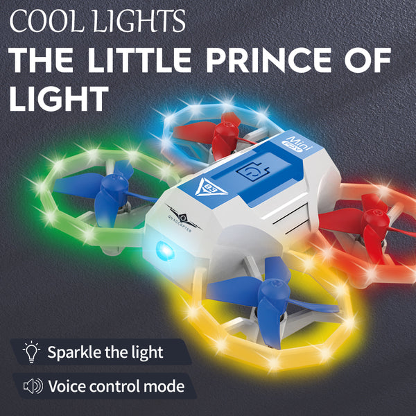 2024 new children's remote control aircraft toys cool stunt dazzling light boy gift