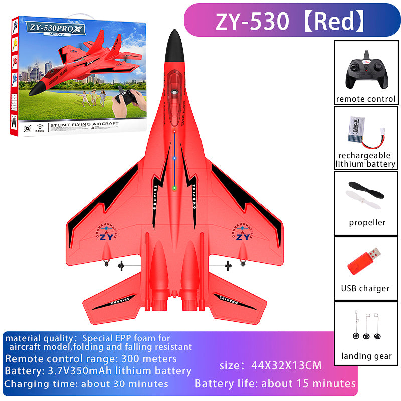 2.4GHz320mm Wingspan EPP RC Fighter Airplane Remote Controller Glider Aircraft Model Toy Children Outdoor Fly Toys