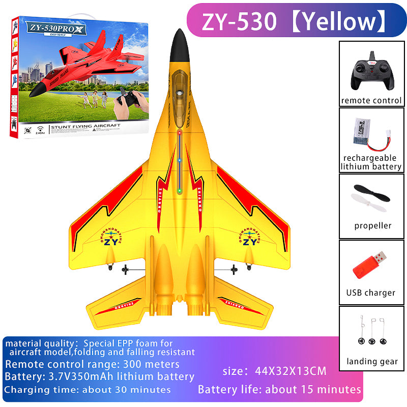 2.4GHz320mm Wingspan EPP RC Fighter Airplane Remote Controller Glider Aircraft Model Toy Children Outdoor Fly Toys