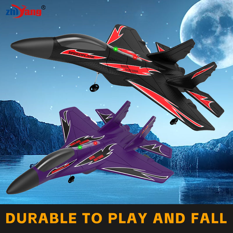 2.4GHz260mm Wingspan EPP RC Fighter Airplane Remote Controller Glider Aircraft Model Toy Children Outdoor Fly Toys