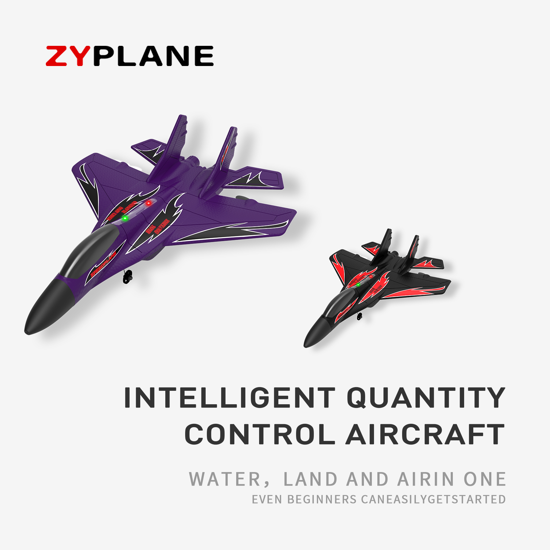 2.4GHz260mm Wingspan EPP RC Fighter Airplane Remote Controller Glider Aircraft Model Toy Children Outdoor Fly Toys